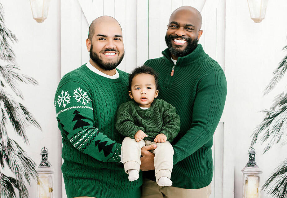 adoptive family Julius and Matthew